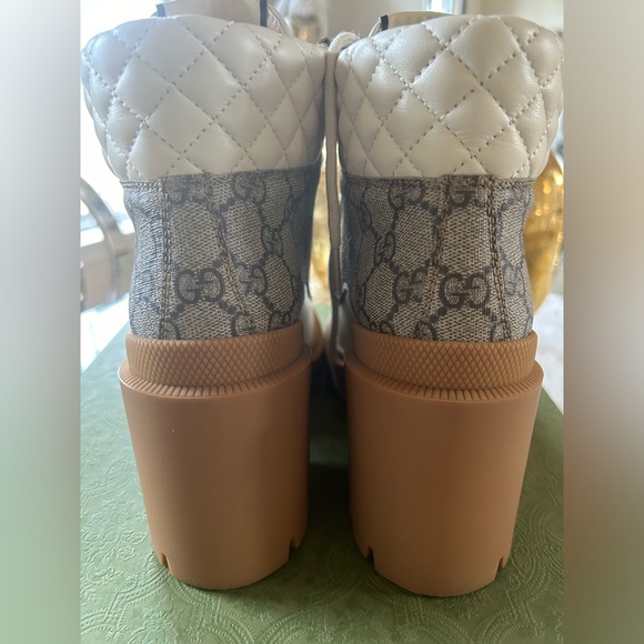 New Gucci GG Monogram Boots - Picture 2 of 4